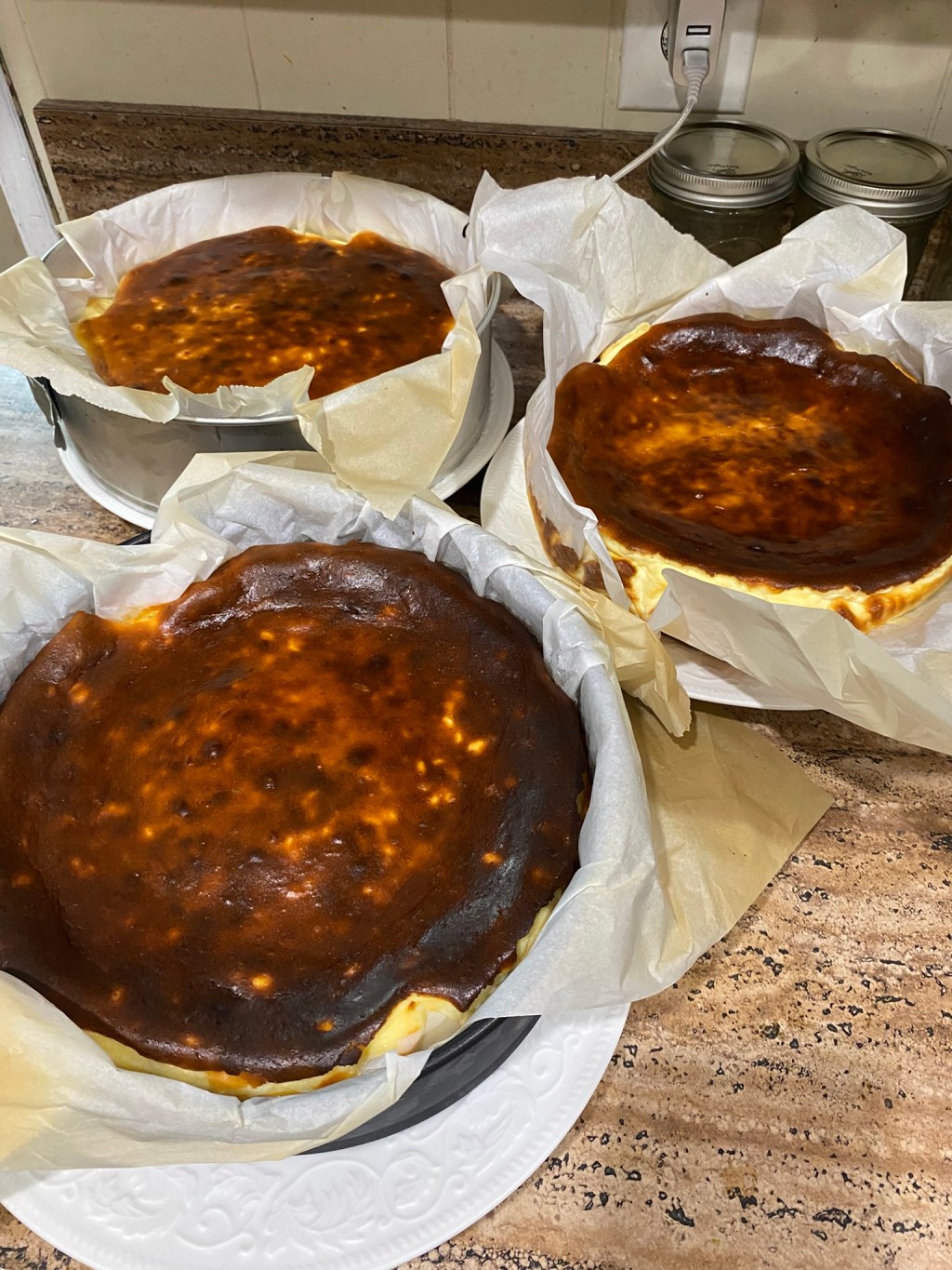 Conrad’s Basque Cheesecake