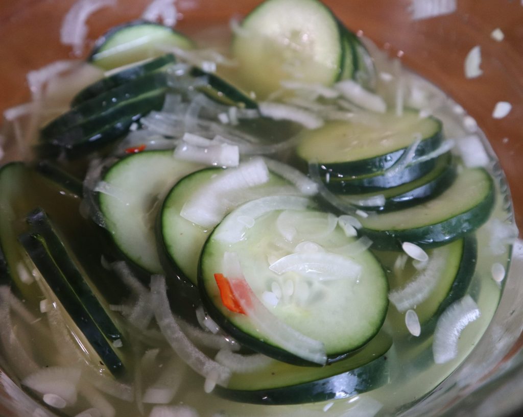 Zingy fresh cucumber&nbsp;salad